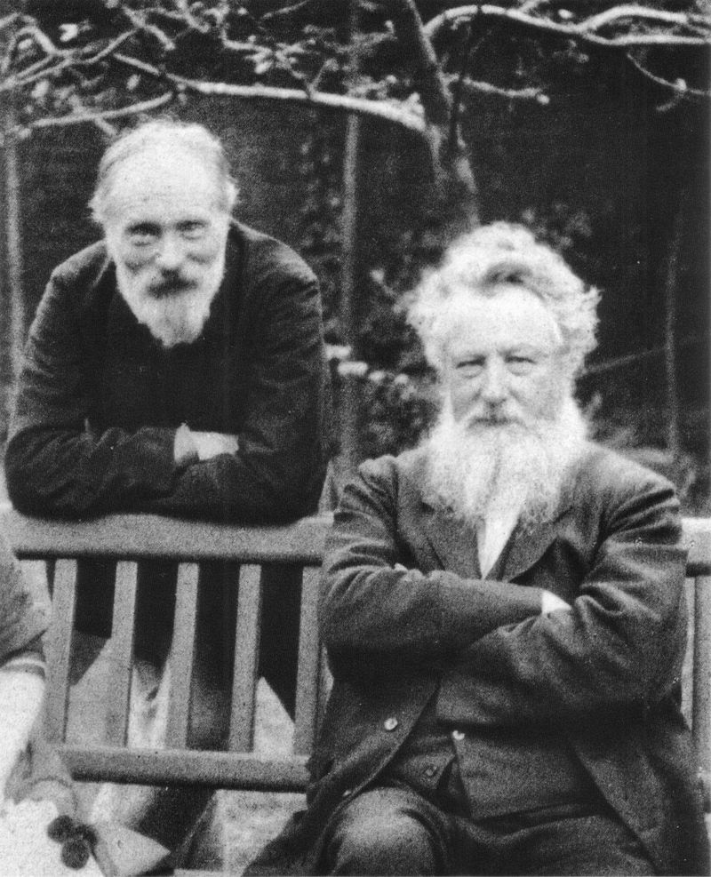 Burne Jones ve William Morris, 1890