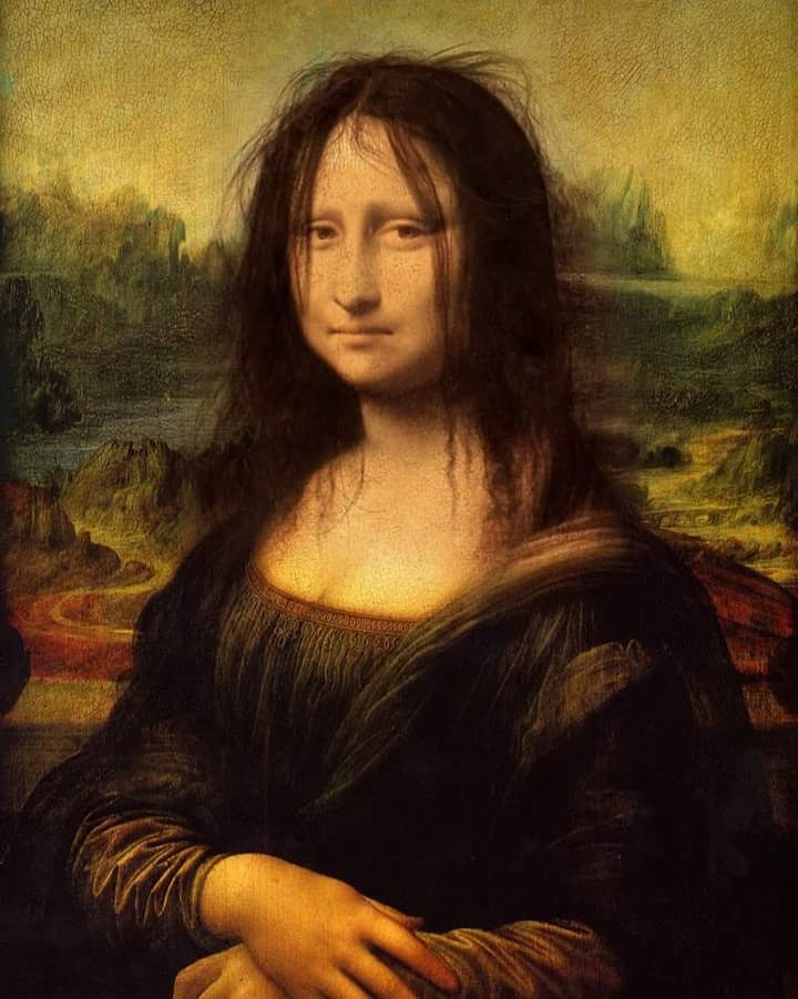Mona Lisa Dağınık Saç
