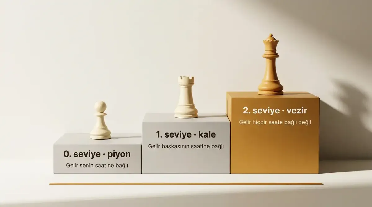 Gelirin kimin saatine bağlı olduğuna göre üç ölçeklenebilirlik seviyesi