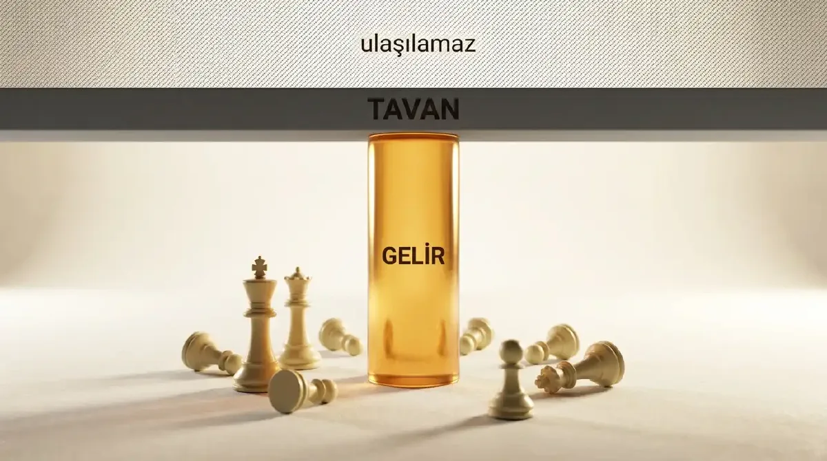 Zaman gelirinin tavanını gösteren diyagram