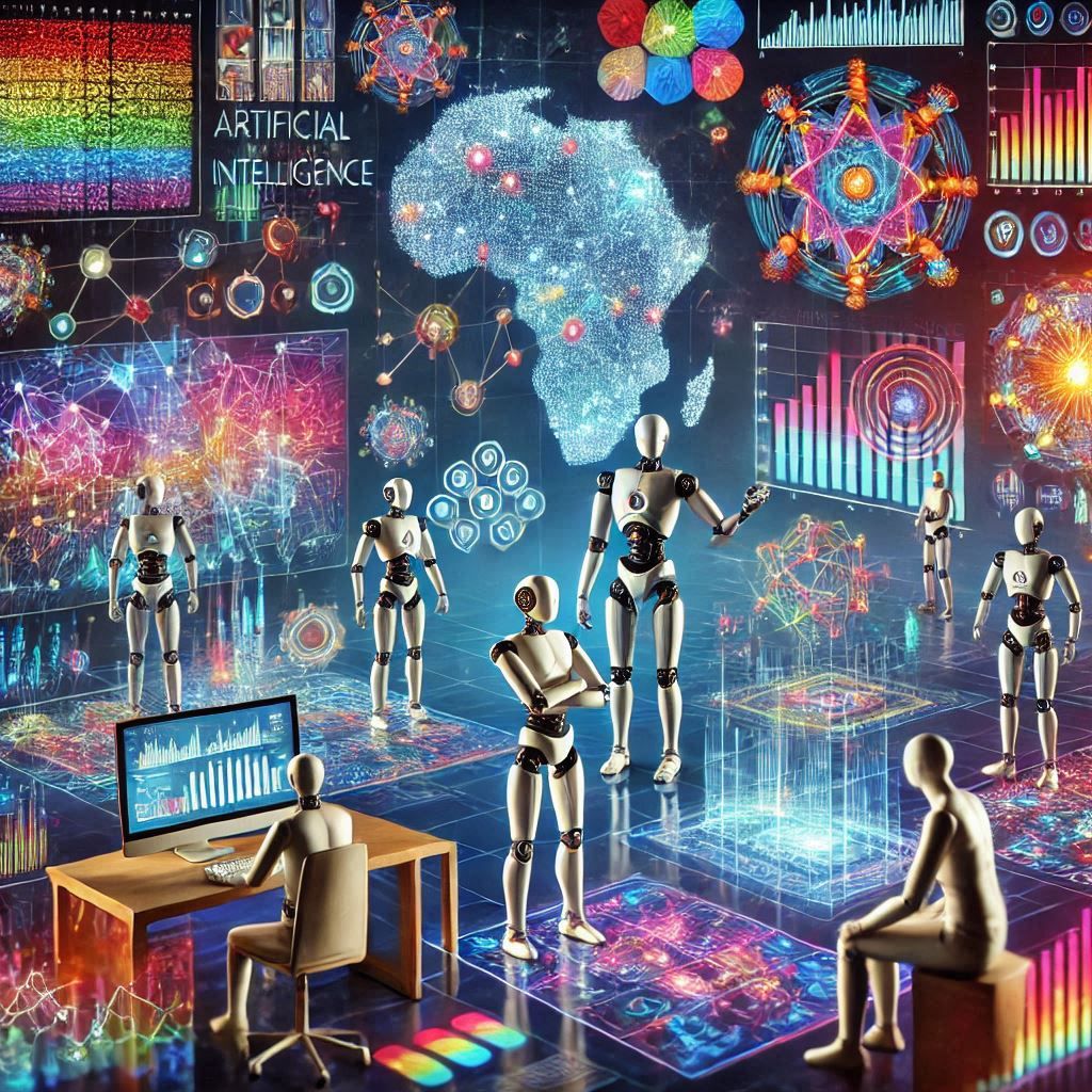Yapay zeka çeşitli robotlar